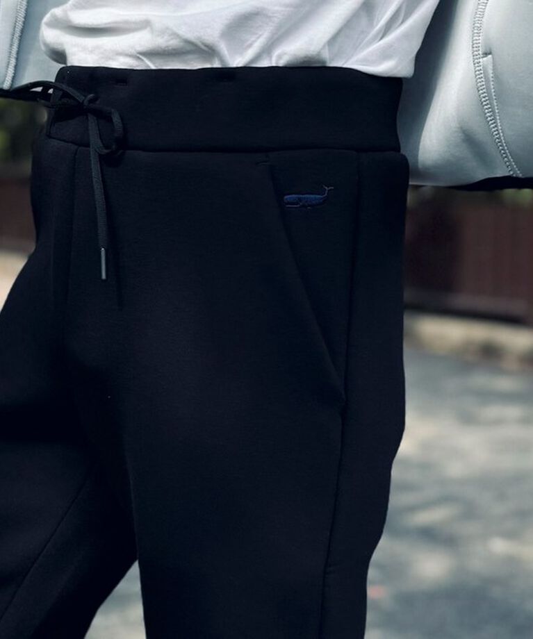 NOLLEY'S goodman「クジラ刺繍ダンボールニット イージーパンツ 24AW」|チノ|