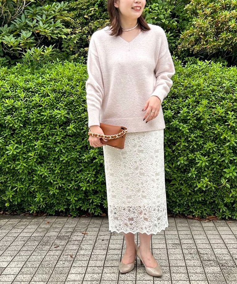 NOLLEY'S sophi「モヘヤラメスパンコール2WAYプルオーバーニット」|ニット・セーター|