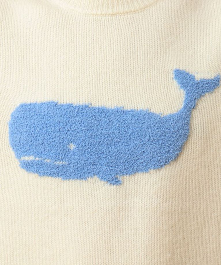 NOLLEY'S goodman「クジラインターシャ クルーネックニット 24AW」|ニット・セーター|