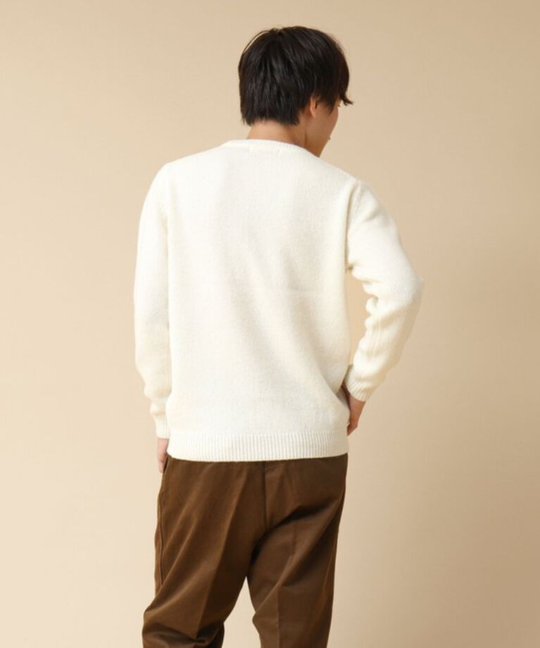 NOLLEY'S goodman「クジラインターシャ クルーネックニット 24AW」|ニット・セーター|