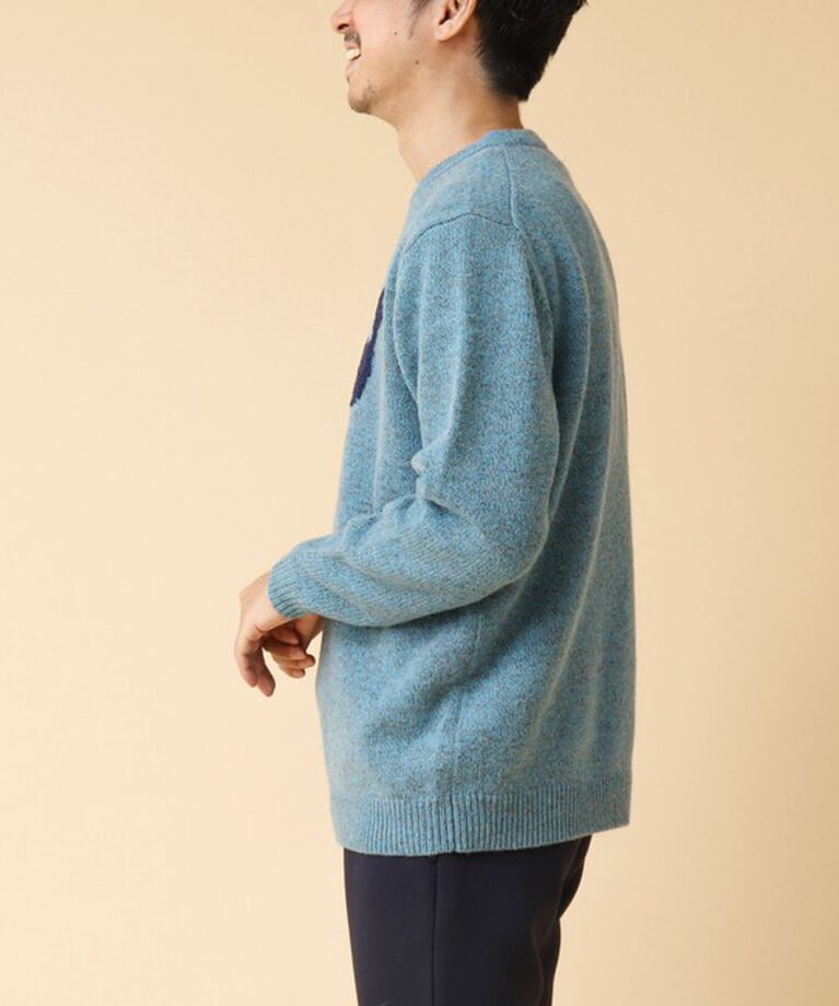 NOLLEY'S goodman「クジラインターシャ クルーネックニット 24AW」|ニット・セーター|