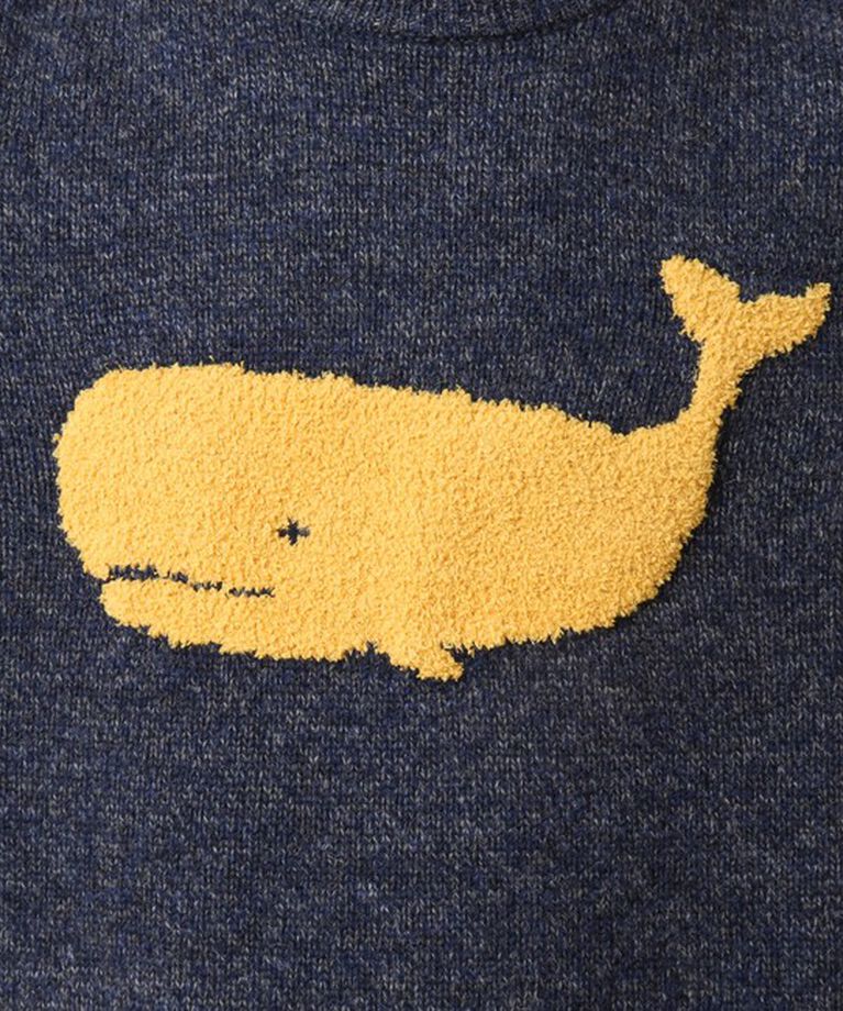 NOLLEY'S goodman「クジラインターシャ クルーネックニット 24AW」|ニット・セーター|