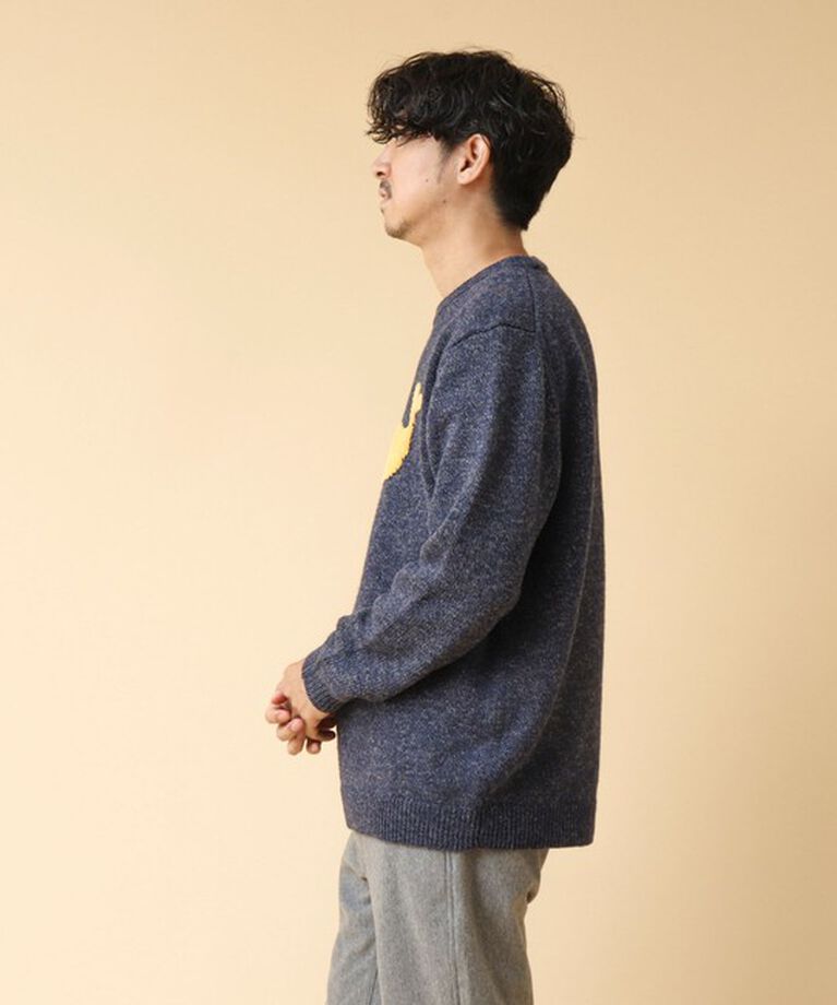 NOLLEY'S goodman「クジラインターシャ クルーネックニット 24AW」|ニット・セーター|