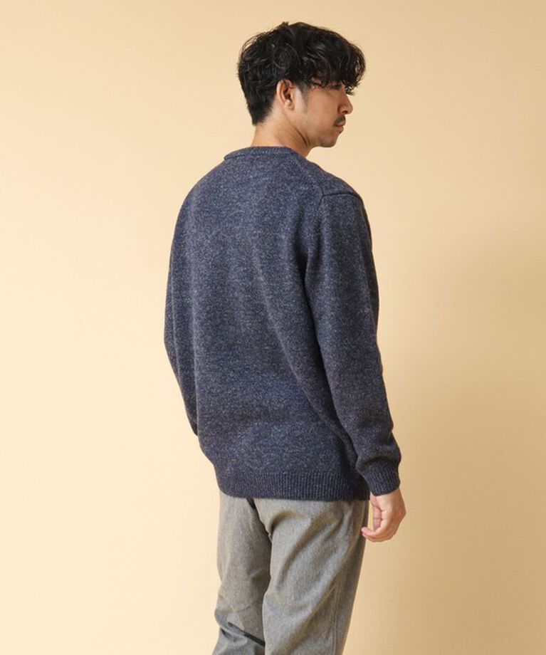 NOLLEY'S goodman「クジラインターシャ クルーネックニット 24AW」|ニット・セーター|