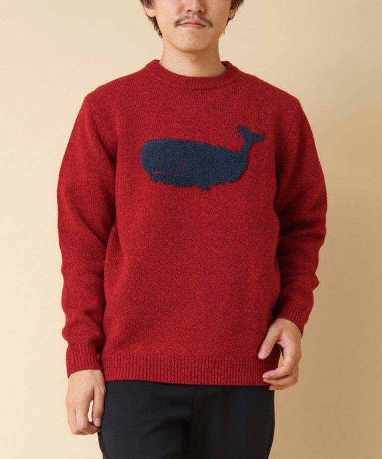 NOLLEY'S goodman「クジラインターシャ クルーネックニット 24AW」|ニット・セーター|