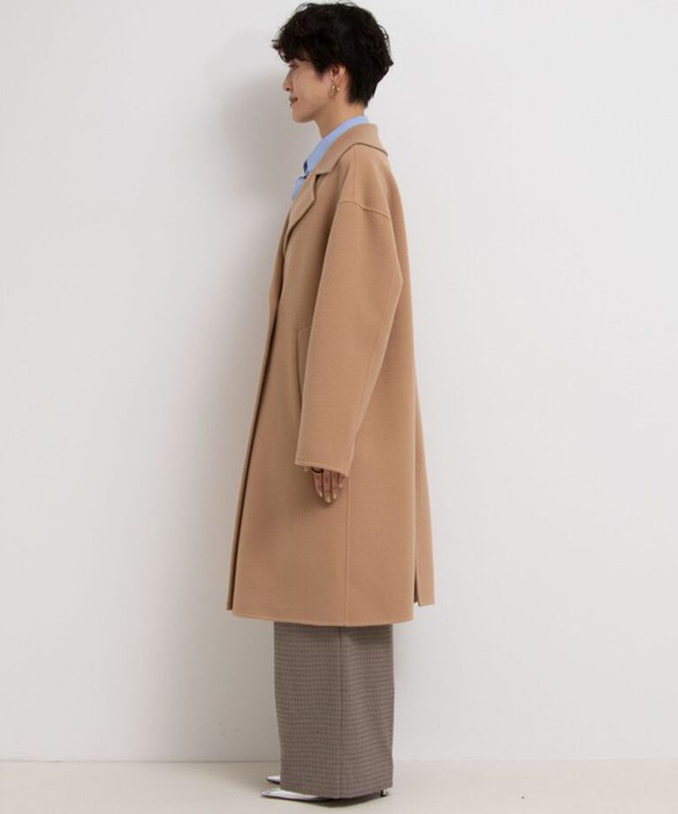 NOLLEY'S「S140シャルムビーバーリバーコート」|ダッフルコート|