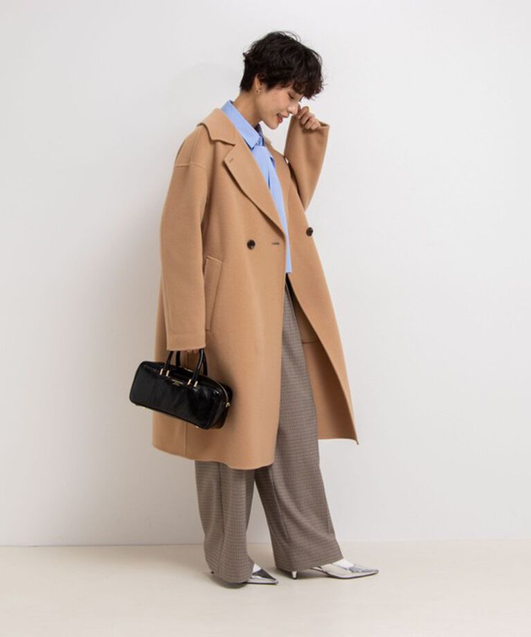 NOLLEY'S「S140シャルムビーバーリバーコート」|ダッフルコート|