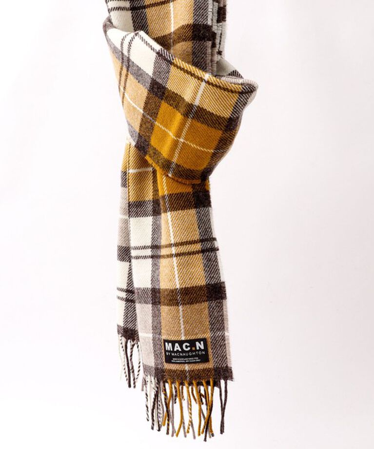 NOLLEY'S goodman「【MAC.N/マックエヌ】Lambswool Scarf Check 30 24AW」|マフラー|