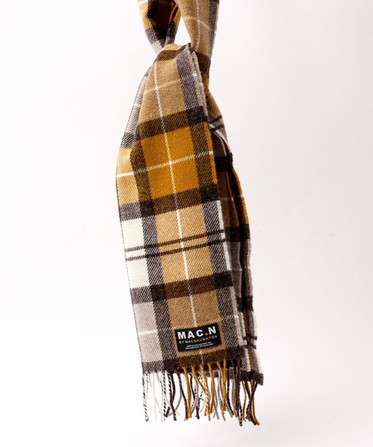 NOLLEY'S goodman「【MAC.N/マックエヌ】Lambswool Scarf Check 30 24AW」|マフラー|