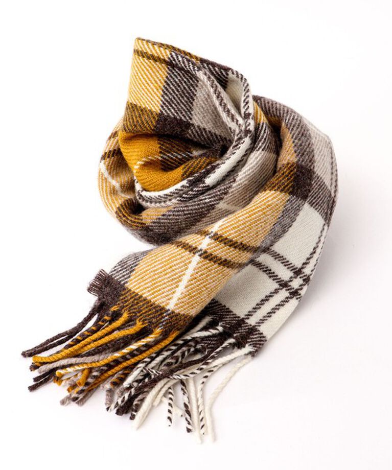NOLLEY'S goodman「【MAC.N/マックエヌ】Lambswool Scarf Check 30 24AW」|マフラー|