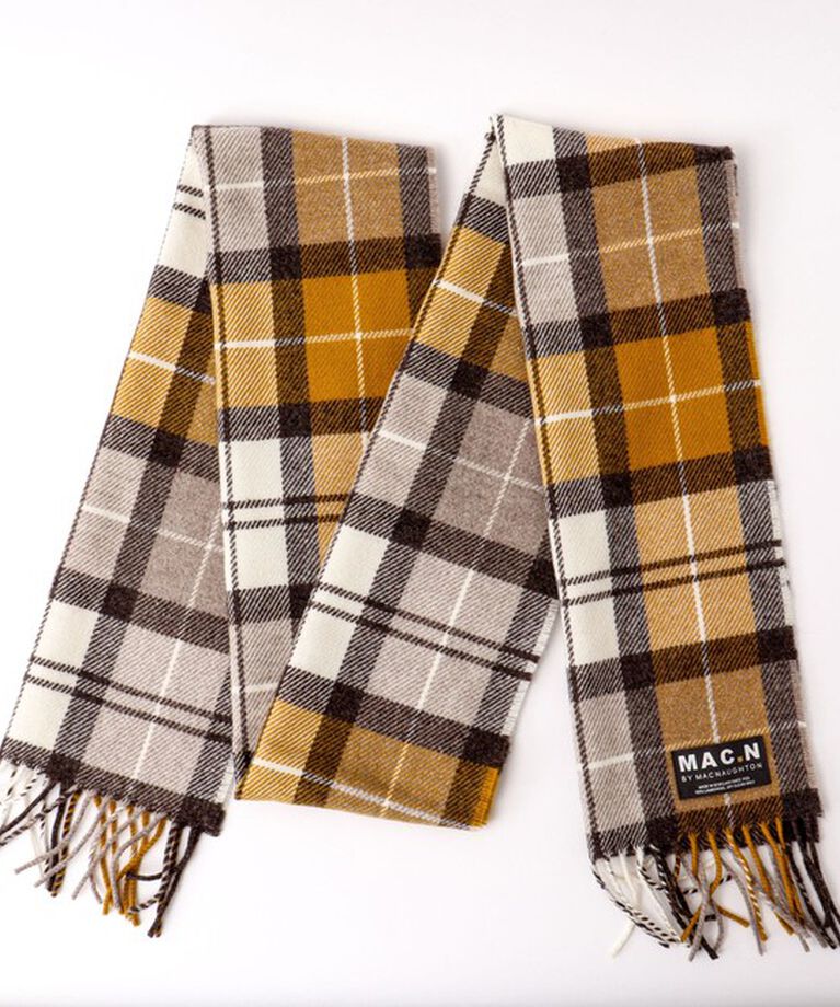 NOLLEY'S goodman「【MAC.N/マックエヌ】Lambswool Scarf Check 30 24AW」|マフラー|