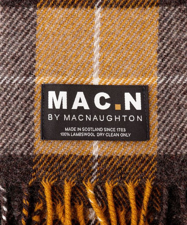 NOLLEY'S goodman「【MAC.N/マックエヌ】Lambswool Scarf Check 30 24AW」|マフラー|