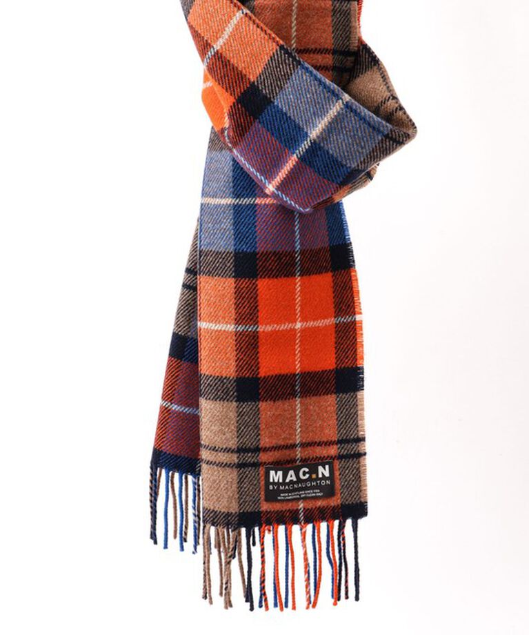 NOLLEY'S goodman「【MAC.N/マックエヌ】Lambswool Scarf Check 30 24AW」|マフラー|