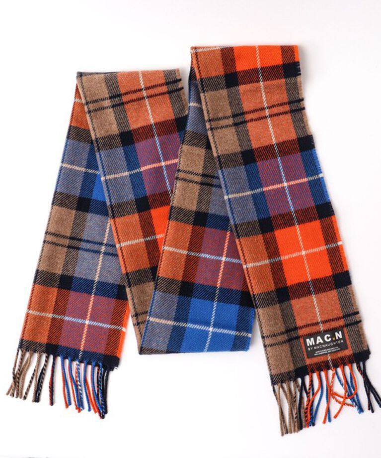 NOLLEY'S goodman「【MAC.N/マックエヌ】Lambswool Scarf Check 30 24AW」|マフラー|
