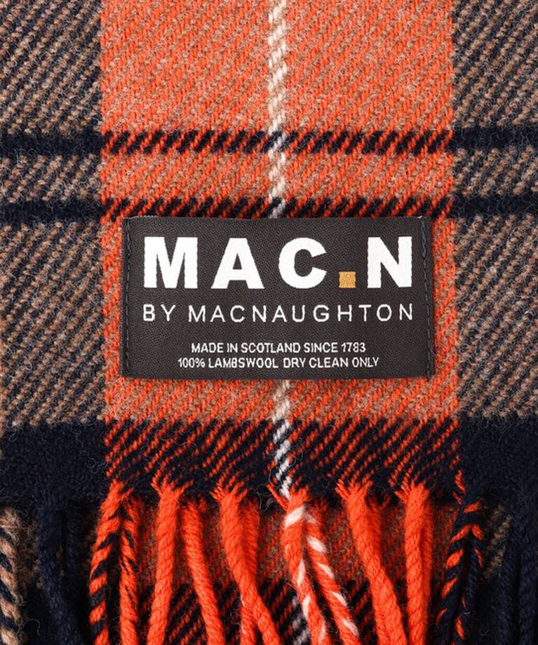 NOLLEY'S goodman「【MAC.N/マックエヌ】Lambswool Scarf Check 30 24AW」|マフラー|