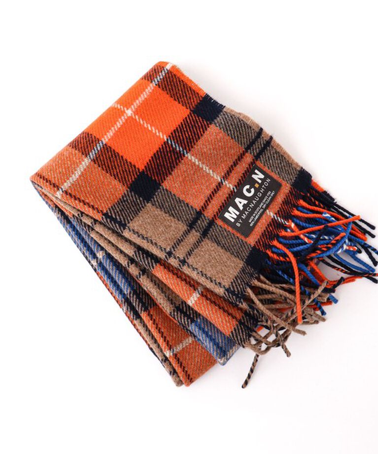 NOLLEY'S goodman「【MAC.N/マックエヌ】Lambswool Scarf Check 30 24AW」|マフラー|