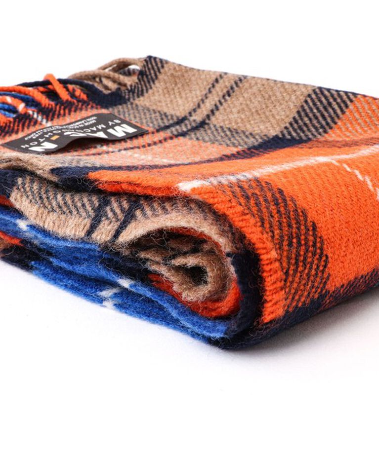 NOLLEY'S goodman「【MAC.N/マックエヌ】Lambswool Scarf Check 30 24AW」|マフラー|
