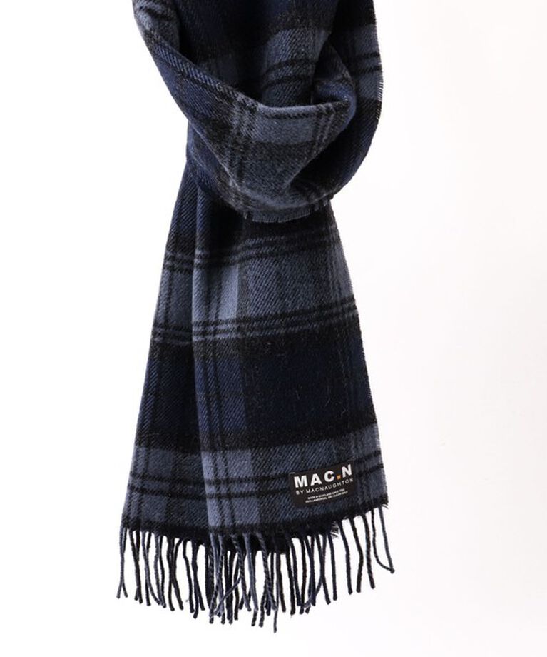 NOLLEY'S goodman「【MAC.N/マックエヌ】Lambswool Scarf Check 30 24AW」|マフラー|