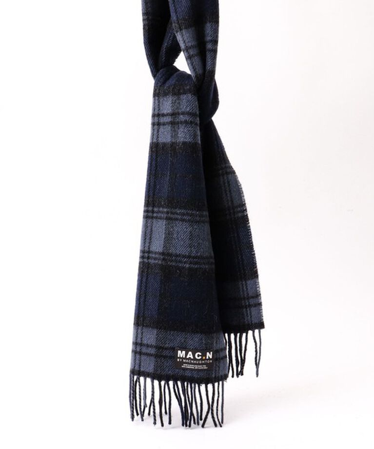 NOLLEY'S goodman「【MAC.N/マックエヌ】Lambswool Scarf Check 30 24AW」|マフラー|