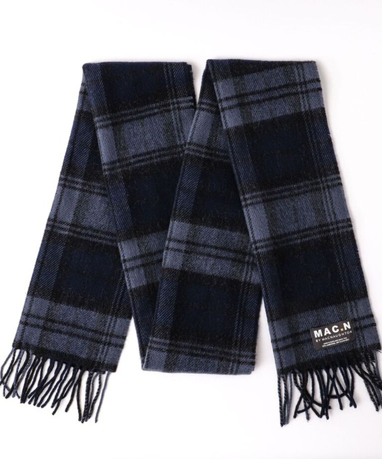 NOLLEY'S goodman「【MAC.N/マックエヌ】Lambswool Scarf Check 30 24AW」|マフラー|