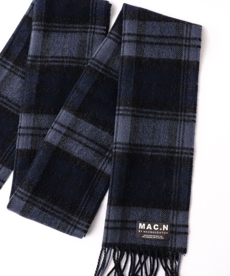 NOLLEY'S goodman「【MAC.N/マックエヌ】Lambswool Scarf Check 30 24AW」|マフラー|