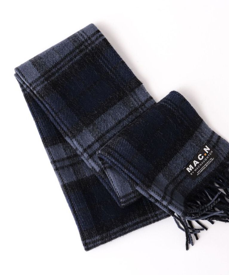 NOLLEY'S goodman「【MAC.N/マックエヌ】Lambswool Scarf Check 30 24AW」|マフラー|