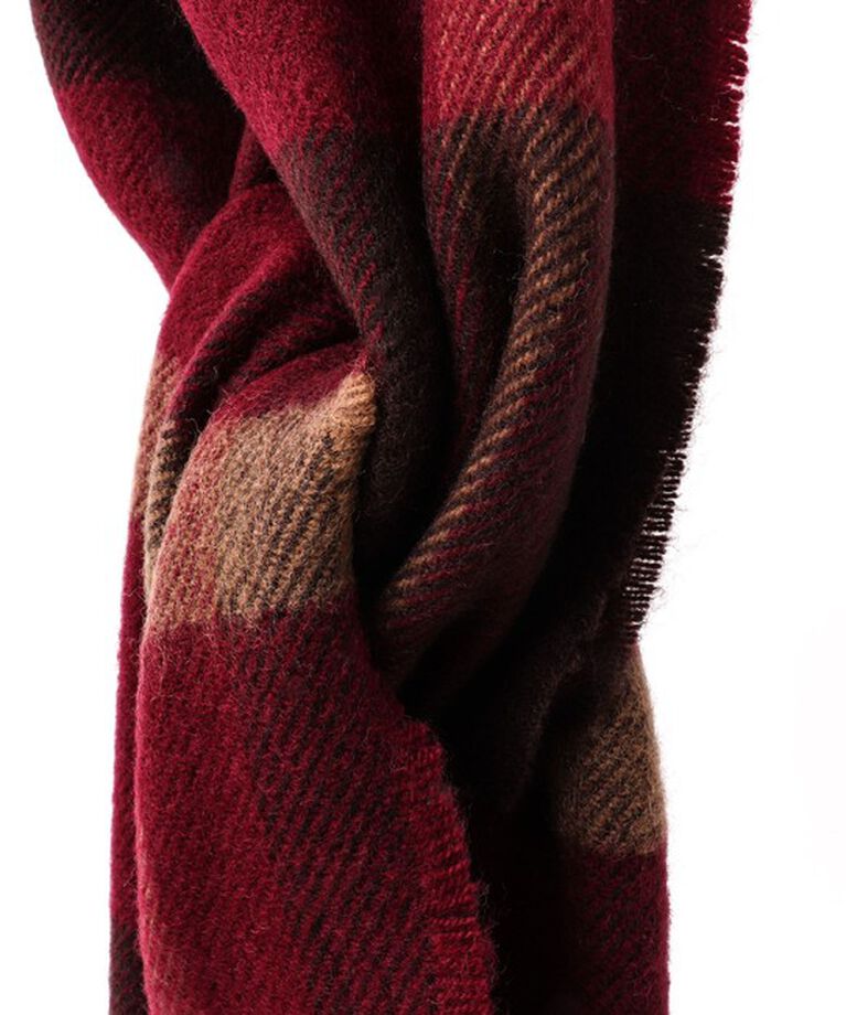NOLLEY'S goodman「【MAC.N/マックエヌ】Lambswool Scarf Check 30 24AW」|マフラー|