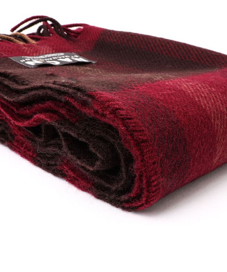 NOLLEY'S goodman「【MAC.N/マックエヌ】Lambswool Scarf Check 30 24AW」|マフラー|