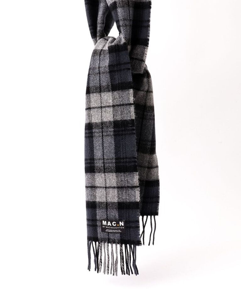 NOLLEY'S goodman「【MAC.N/マックエヌ】Lambswool Scarf Check 30 24AW」|マフラー|