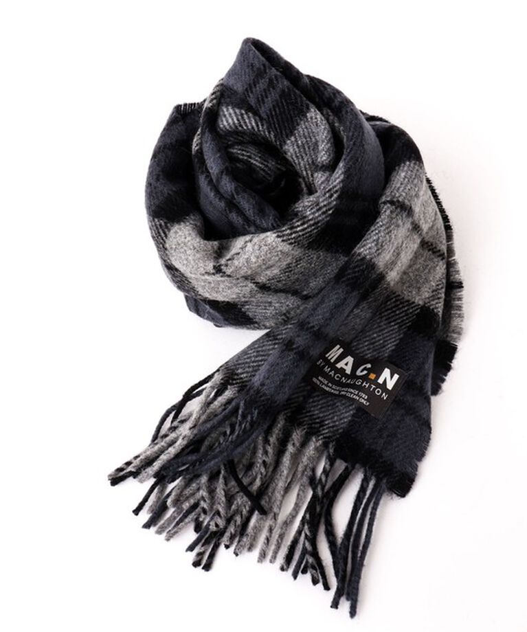 NOLLEY'S goodman「【MAC.N/マックエヌ】Lambswool Scarf Check 30 24AW」|マフラー|