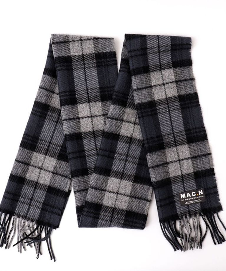 NOLLEY'S goodman「【MAC.N/マックエヌ】Lambswool Scarf Check 30 24AW」|マフラー|