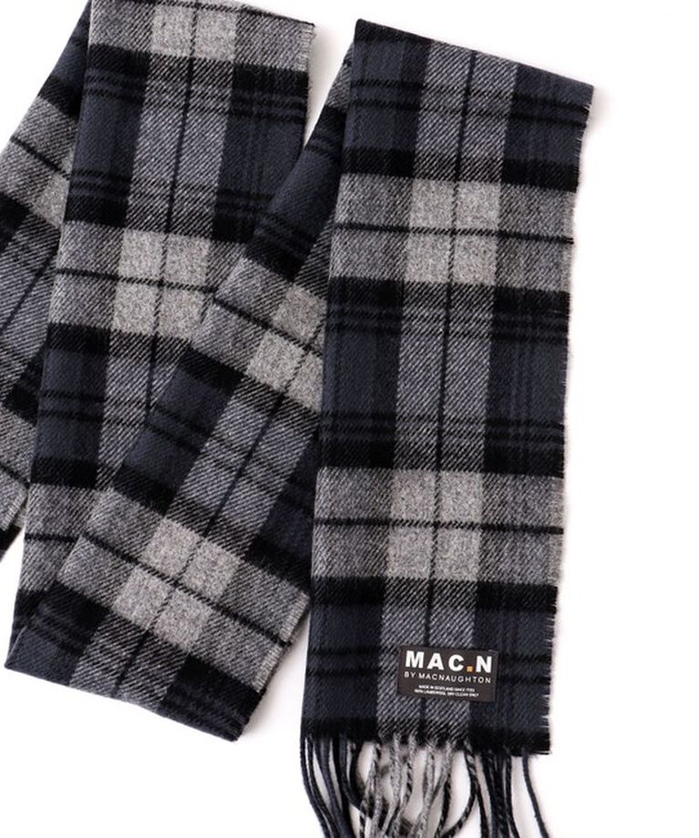 NOLLEY'S goodman「【MAC.N/マックエヌ】Lambswool Scarf Check 30 24AW」|マフラー|