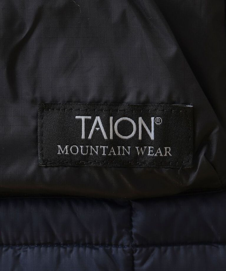 NOLLEY'S goodman「【TAION/タイオン】《配色別注》リバーシブル ボア×ダウンベスト 24AW」|ダウンベスト・ベスト|