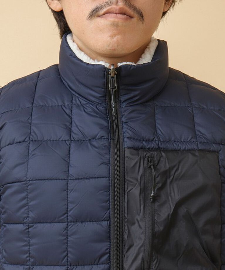 NOLLEY'S goodman「【TAION/タイオン】《配色別注》リバーシブル ボア×ダウンベスト 24AW」|ダウンベスト・ベスト|