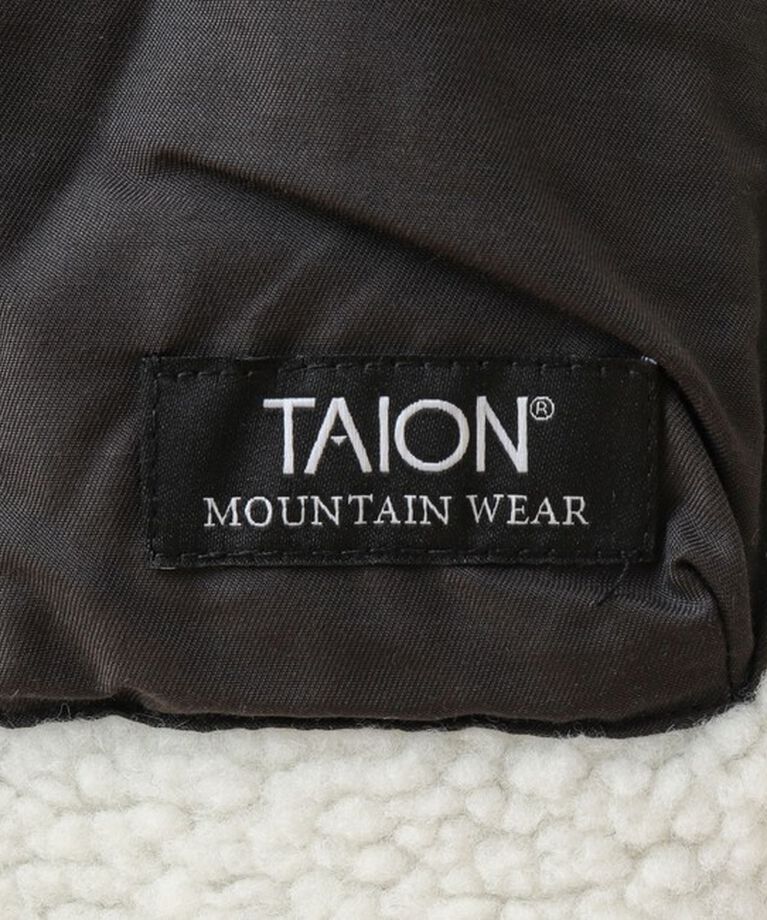NOLLEY'S goodman「【TAION/タイオン】《配色別注》リバーシブル ボア×ダウンベスト 24AW」|ダウンベスト・ベスト|