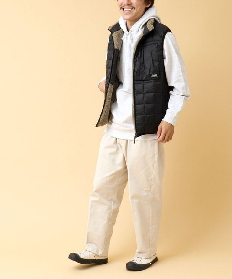 NOLLEY'S goodman「【TAION/タイオン】《配色別注》リバーシブル ボア×ダウンベスト 24AW」|ダウンベスト・ベスト|