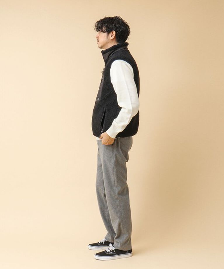 NOLLEY'S goodman「【TAION/タイオン】《配色別注》リバーシブル ボア×ダウンベスト 24AW」|ダウンベスト・ベスト|
