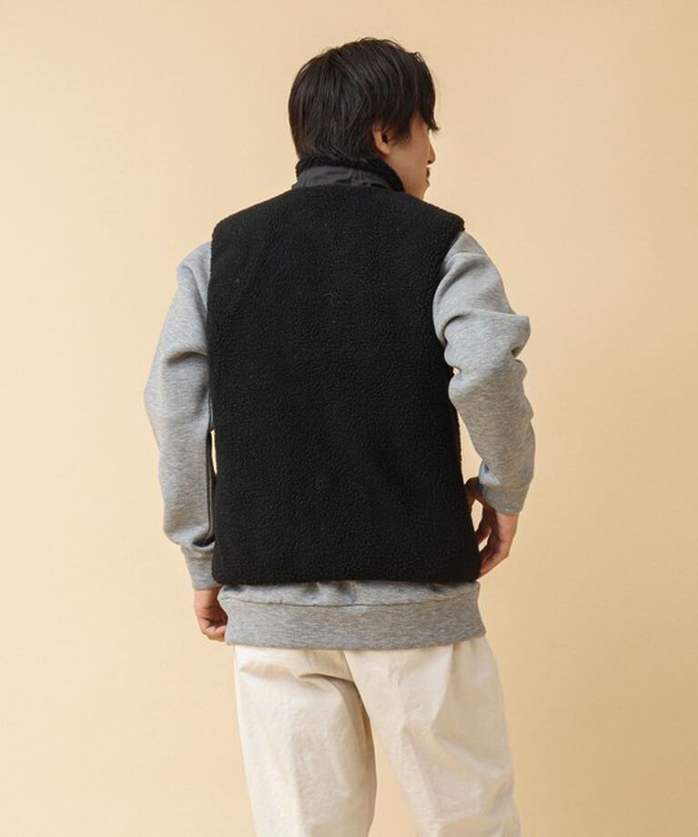NOLLEY'S goodman「【TAION/タイオン】《配色別注》リバーシブル ボア×ダウンベスト 24AW」|ダウンベスト・ベスト|