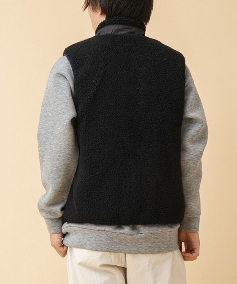 NOLLEY'S goodman「【TAION/タイオン】《配色別注》リバーシブル ボア×ダウンベスト 24AW」|ダウンベスト・ベスト|