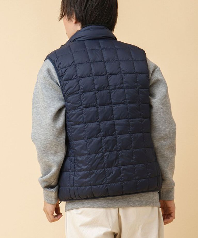 NOLLEY'S goodman「【TAION/タイオン】《配色別注》リバーシブル ボア×ダウンベスト 24AW」|ダウンベスト・ベスト|