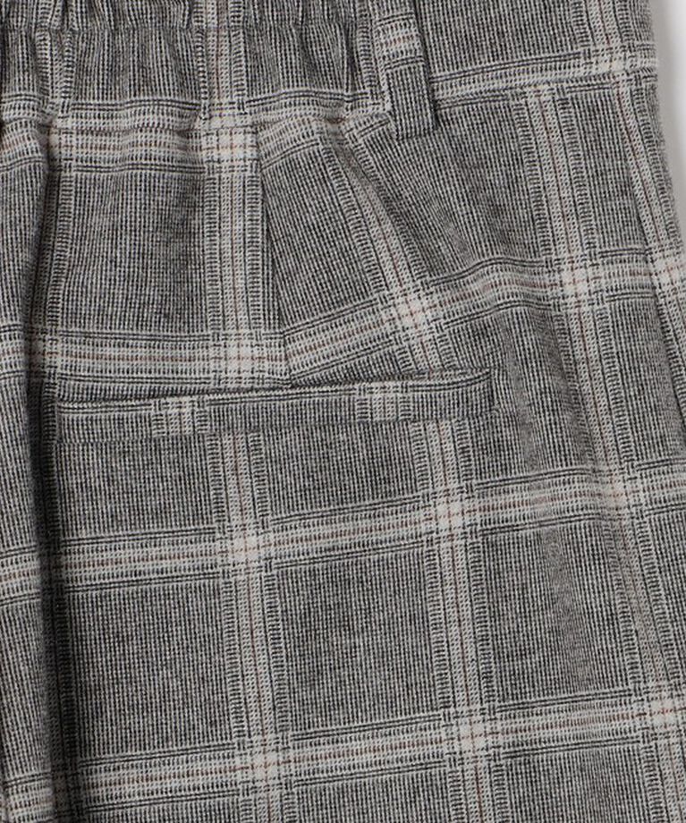 NOLLEY'S「◇【WEB限定】ウォッシャブル両面起毛チェックタックワイドパンツ」|その他|