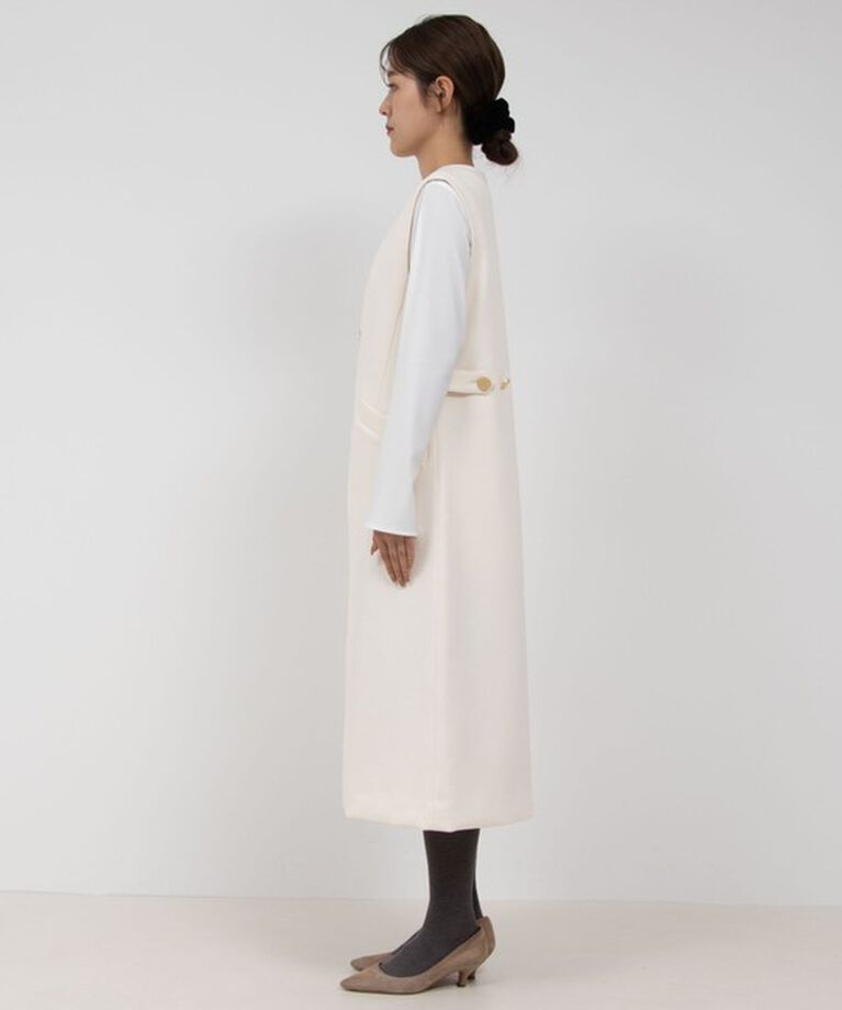 NOLLEY'S「◇【WEB限定カラーあり】ウォッシャブル前ジップジャンパースカート」|ワンピース|