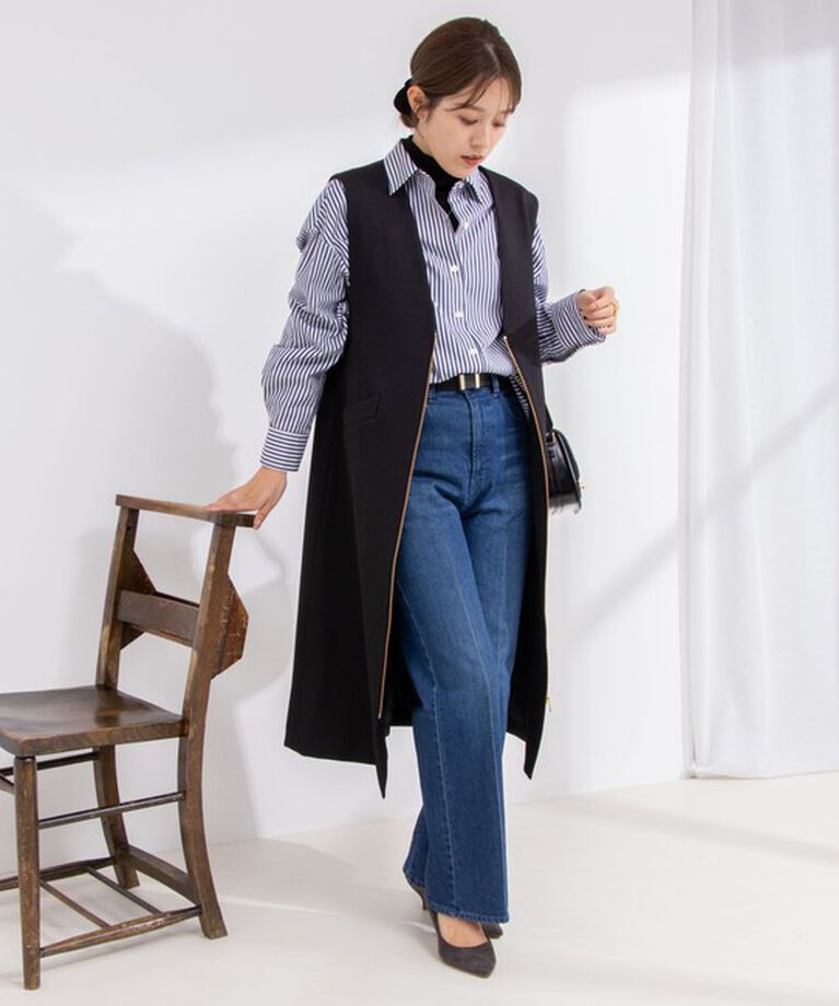 NOLLEY'S「◇【WEB限定カラーあり】ウォッシャブル前ジップジャンパースカート」|ワンピース|