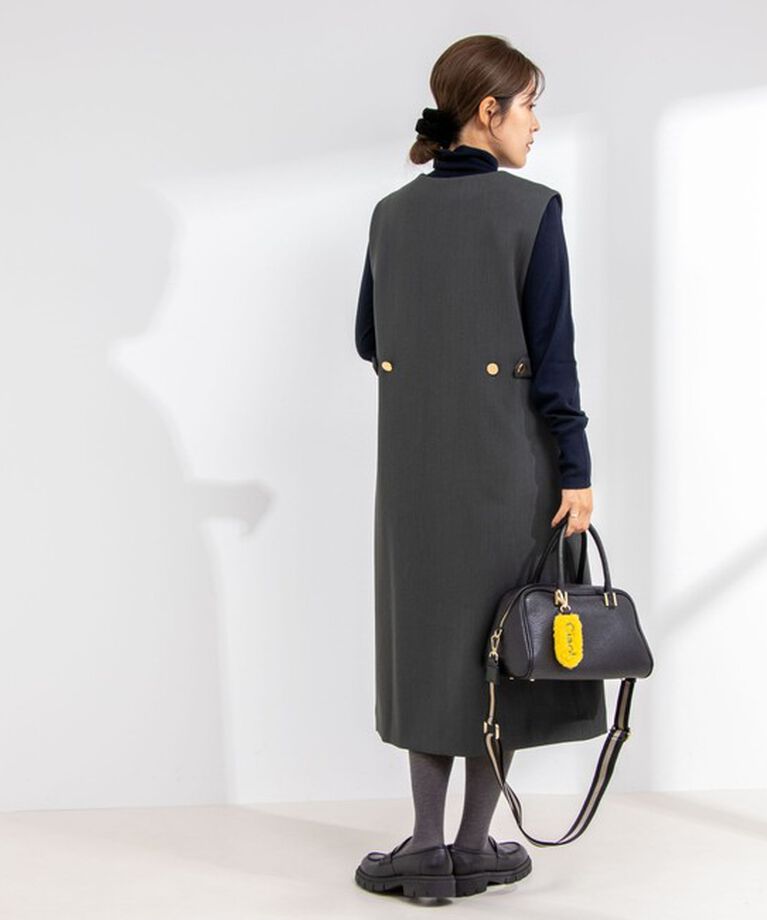 NOLLEY'S「◇【WEB限定カラーあり】ウォッシャブル前ジップジャンパースカート」|ワンピース|