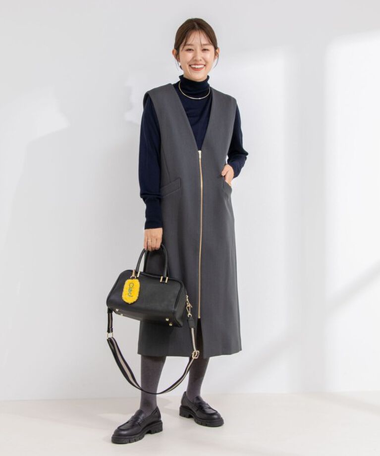 NOLLEY'S「◇【WEB限定カラーあり】ウォッシャブル前ジップジャンパースカート」|ワンピース|