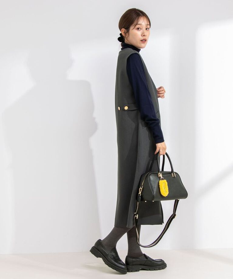 NOLLEY'S「◇【WEB限定カラーあり】ウォッシャブル前ジップジャンパースカート」|ワンピース|