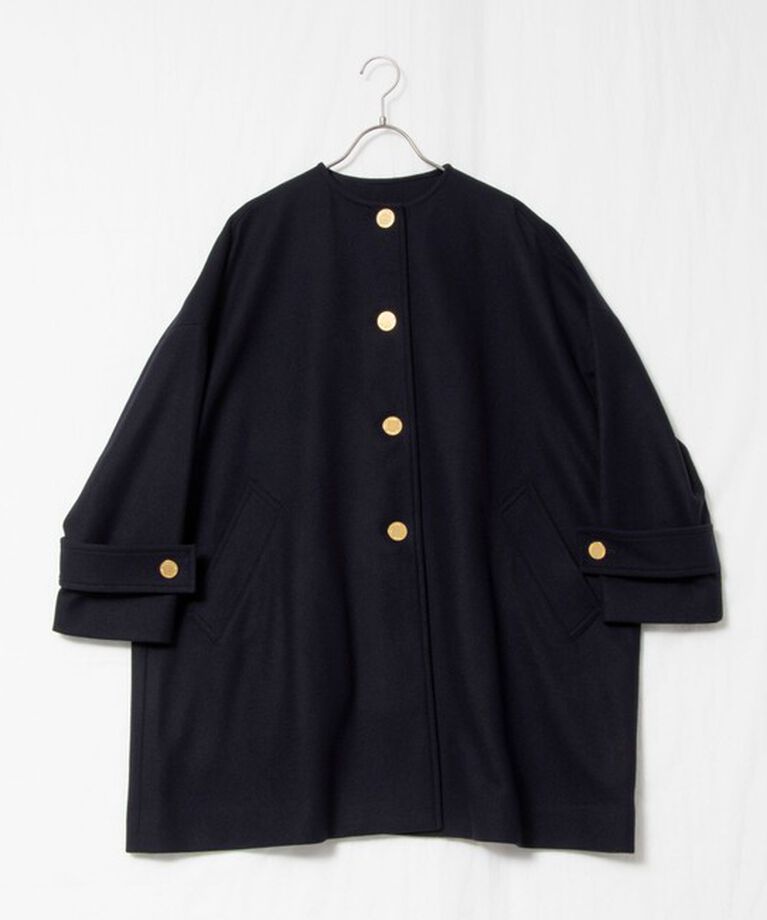 NOLLEY'S「【TRADITIONAL WEATHERWEAR】MALTON NO COLLAR」|ノーカラーコート|
