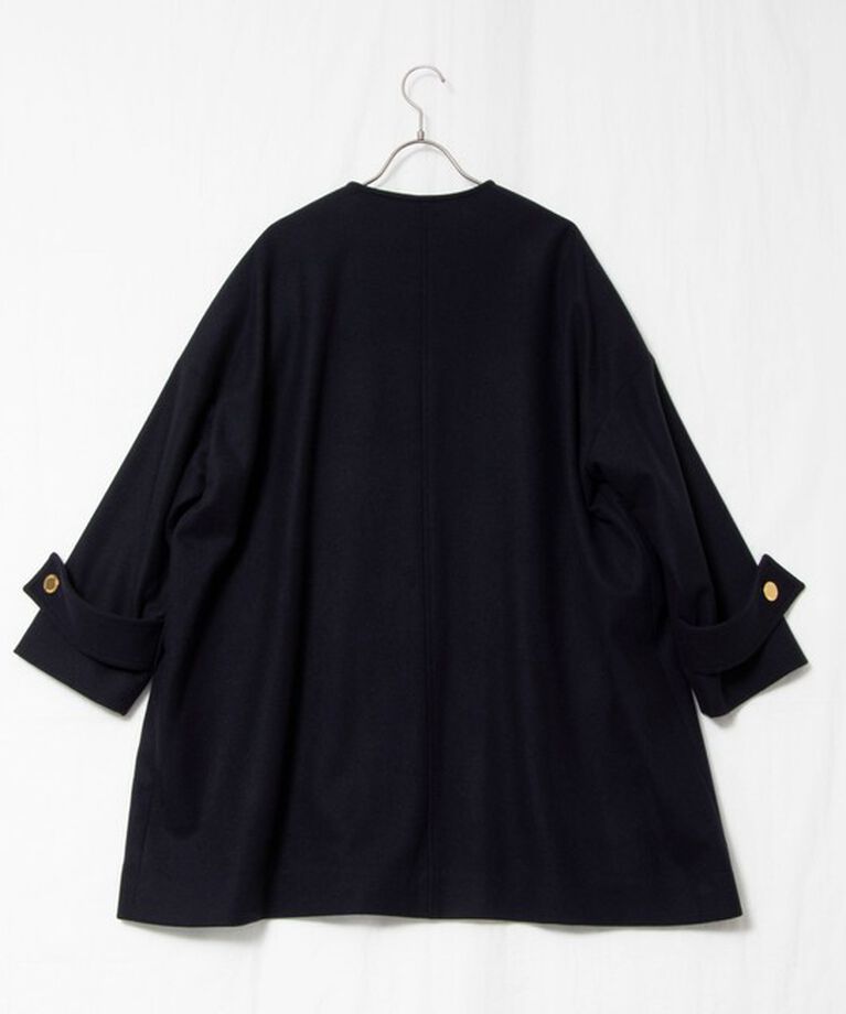 NOLLEY'S「【TRADITIONAL WEATHERWEAR】MALTON NO COLLAR」|ノーカラーコート|