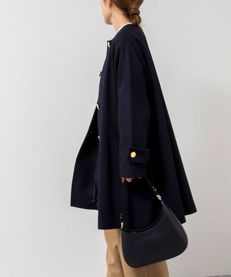 NOLLEY'S「【TRADITIONAL WEATHERWEAR】MALTON NO COLLAR」|ノーカラーコート|