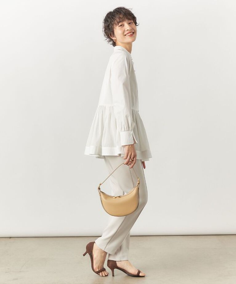 NOLLEY'S sophi「《セットアップ対応》UVカット/接触冷感 ウォッシャブルダンボールピンタックパンツ」|その他|